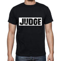 Judge t shirt, mens t-shirt, occupation, S Size, Black, Cotton