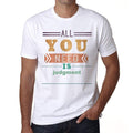 Urteil, Herren Kurzarm-Rundhals-T-Shirt 00025