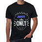 Juicy Vibes Only Black Mens Short Sleeve Round Neck T-Shirt Gift T-Shirt 00299 - Black / S - Casual