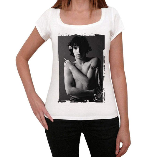 Julien Clerc Womens T-Shirt White Birthday Gift 00514 - White / Xs - Casual