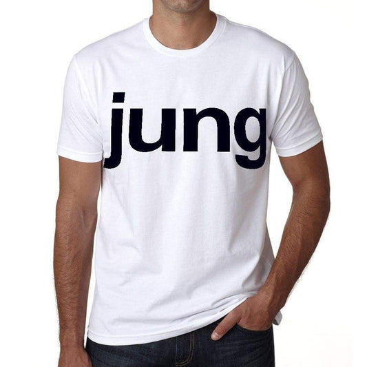 Jung Mens Short Sleeve Round Neck T-Shirt 00052