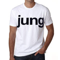 Jung Men's Short Sleeve Round Neck T-shirt 00052