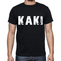 kaki Herren Kurzarm-Rundhals-T-Shirt 00016