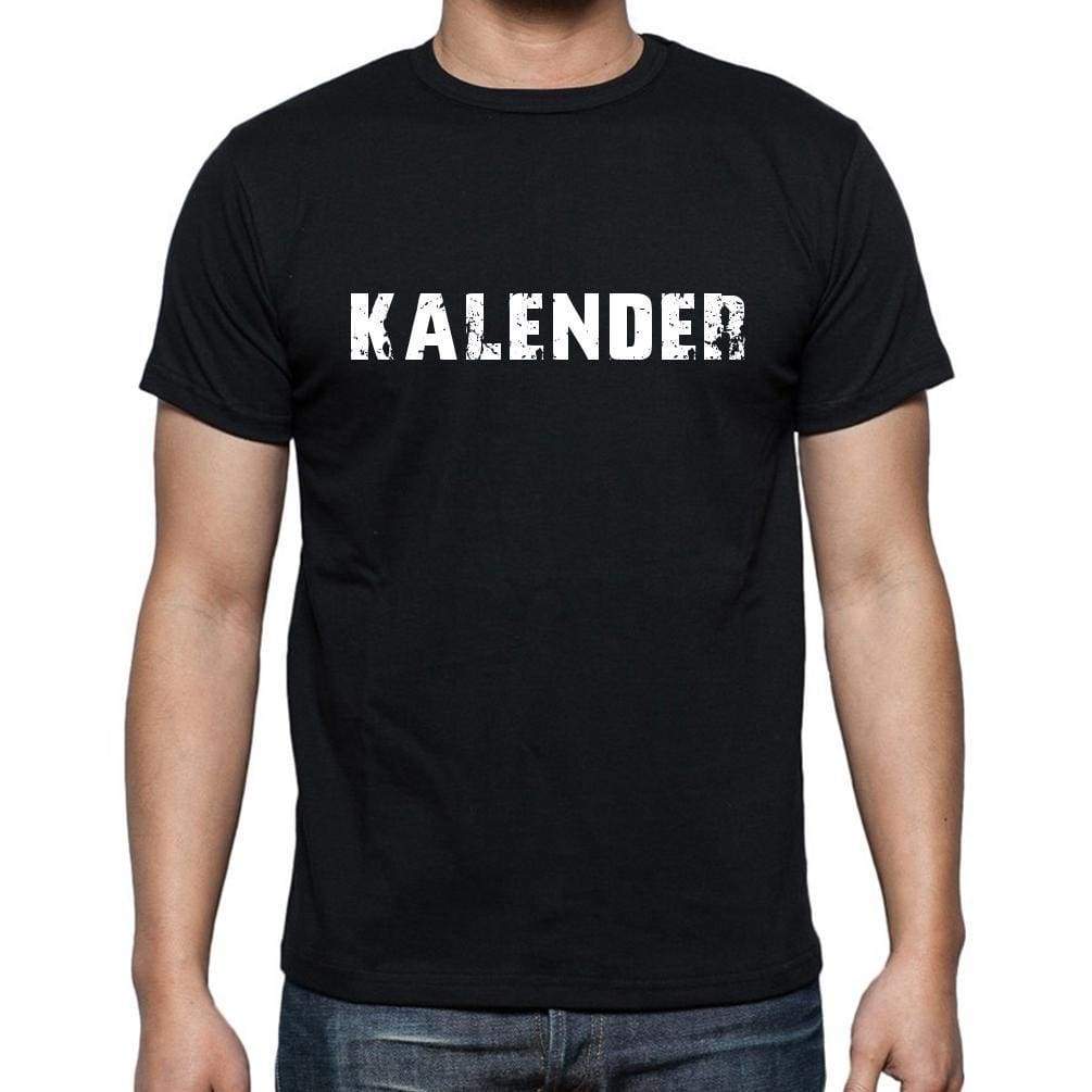 Kalender Mens Short Sleeve Round Neck T-Shirt - Casual
