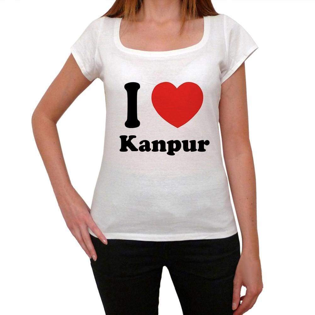 Kanpur T Shirt Woman Traveling In Visit Kanpur Womens Short Sleeve Round Neck T-Shirt 00031 - T-Shirt
