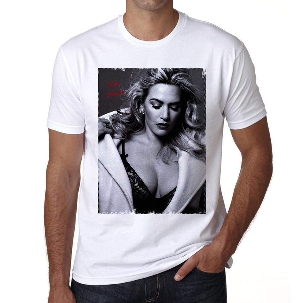 Kate Winslet T-Shirt For Mens Short Sleeve Cotton Tshirt Men T Shirt 00034 - T-Shirt