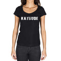 kayhude, German Cities Black, Women's Short Sleeve Round Neck T-shirt 00002