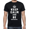Keep calm T-Shirt courageous Men's Short Sleeve Round Neck T-shirt