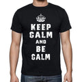 Keep calm T-Shirt calm Men's Short Sleeve Round Neck T-shirt