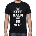 Keep calm T-Shirt neat Men's Short Sleeve Round Neck T-shirt