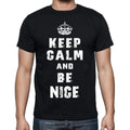 Keep calm T-Shirt nice Men's Short Sleeve Round Neck T-shirt