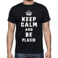 Keep calm T-Shirt placid Men's Short Sleeve Round Neck T-shirt