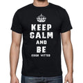 Keep calm T-Shirt quick witted Men's Short Sleeve Round Neck T-shirt