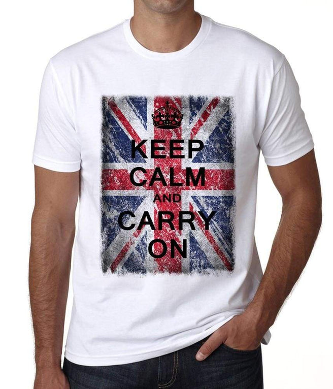 søm drivende dato Keep Calm UK BREXIT T-shirt, Men's White tee, 100% Cotton 00230 |  affordable organic t-shirts beautiful designs
