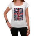Keep Calm UK BREXIT Tshirt, Women's Short Sleeve Scoop Neck Tee 00231