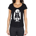 Keep it Real Chimp Black Gift Tshirt, Black Women's T-shirt 00190
