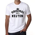 kesten, 100% German city white, Men's Short Sleeve Round Neck T-shirt 00001