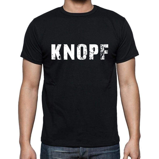 Knopf Mens Short Sleeve Round Neck T-Shirt - Casual