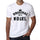 Kosel 100% German City White Mens Short Sleeve Round Neck T-Shirt 00001 - Casual