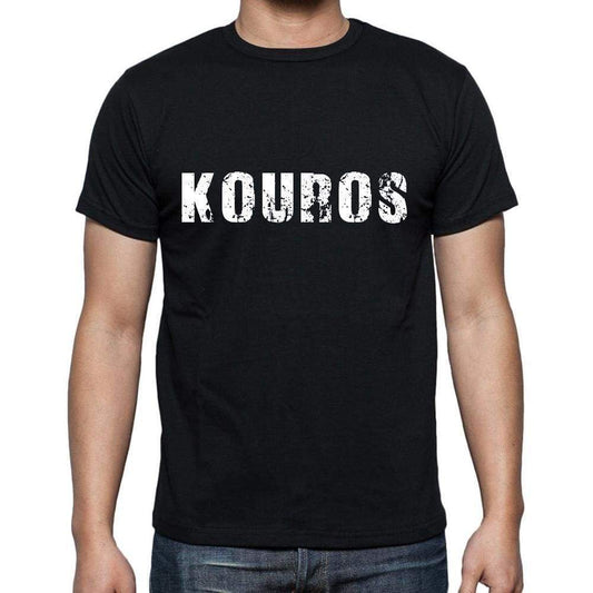 Kouros Mens Short Sleeve Round Neck T-Shirt 00004 - Casual