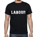 labour ,Men's Short Sleeve Round Neck T-shirt 00004