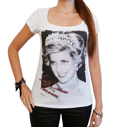 Lady Diana T-Shirt For Women Short Sleeve Cotton Tshirt Women T Shirt Gift - T-Shirt