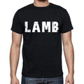 lamb Men's Short Sleeve Round Neck T-shirt 00016