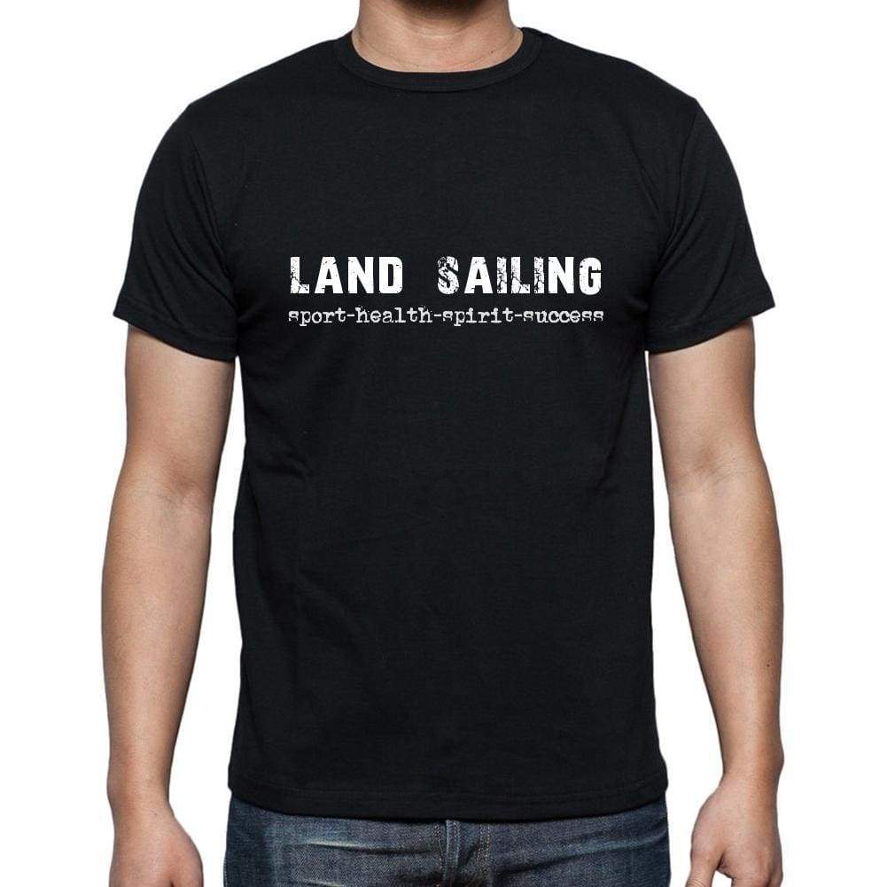 Land Sailing Sport-Health-Spirit-Success Mens Short Sleeve Round Neck T-Shirt 00079 - Casual