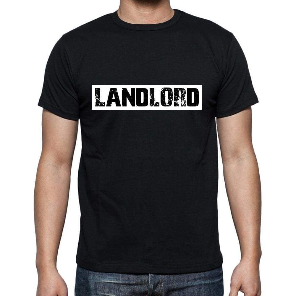Landlord T Shirt Mens T-Shirt Occupation S Size Black Cotton - T-Shirt