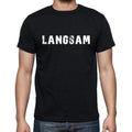 langsam, Men's Short Sleeve Round Neck T-shirt