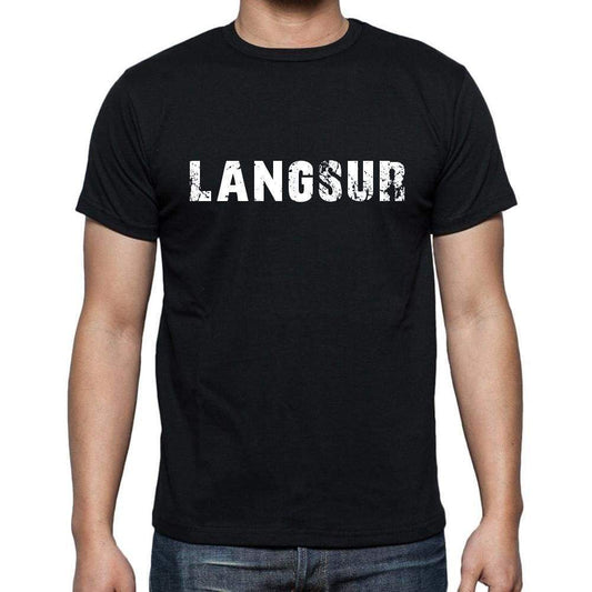 Langsur Mens Short Sleeve Round Neck T-Shirt 00003 - Casual