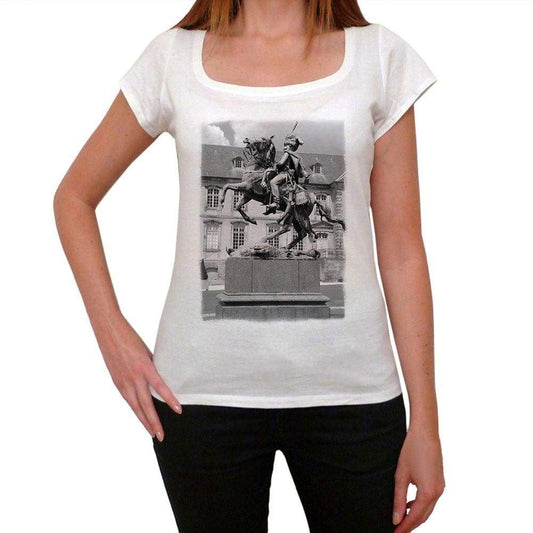 Lasalle Monument Château De Lunéville Womens Short Sleeve Scoop Neck Tee 00171