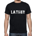 lather ,Men's Short Sleeve Round Neck T-shirt 00004