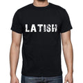 latish ,Men's Short Sleeve Round Neck T-shirt 00004
