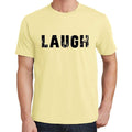 laugh Men's Short Sleeve Round Neck T-shirt 00043