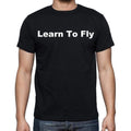 Learn To Fly Men's Short Sleeve Round Neck T-shirt