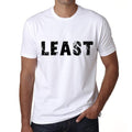 least Men's T shirt White Birthday Gift 00552
