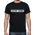 Leather Worker t shirt, mens t-shirt, occupation, S Size, Black, Cotton