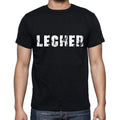 lecher ,Men's Short Sleeve Round Neck T-shirt 00004