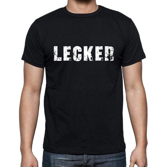 Lecker Mens Short Sleeve Round Neck T-Shirt - Casual