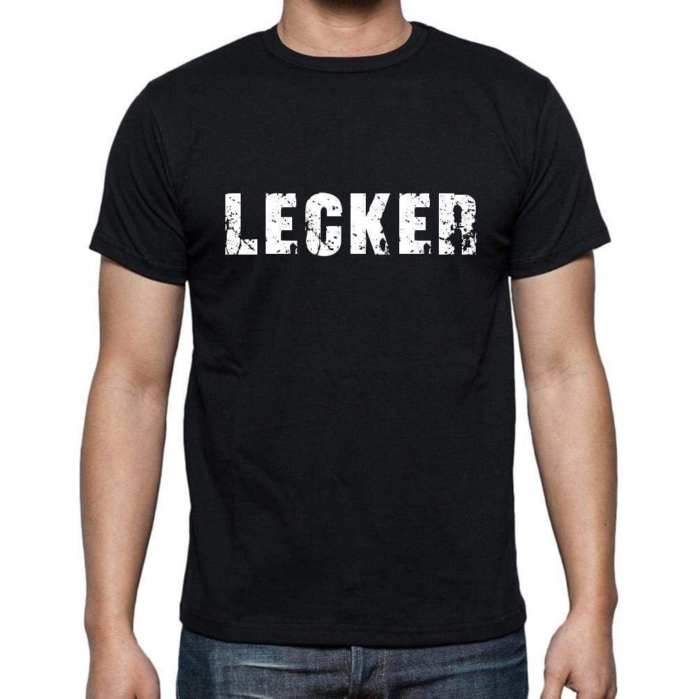 Lecker Mens Short Sleeve Round Neck T-Shirt - Casual