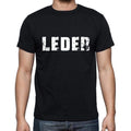 leder, Men's Short Sleeve Round Neck T-shirt