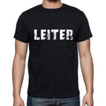 leiter, Men's Short Sleeve Round Neck T-shirt