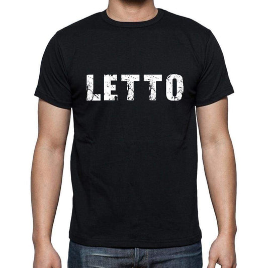 Letto Mens Short Sleeve Round Neck T-Shirt 00017 - Casual
