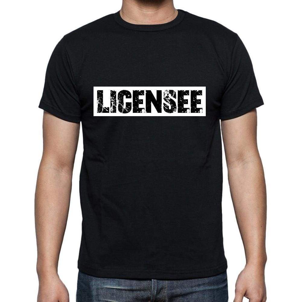Licensee T Shirt Mens T-Shirt Occupation S Size Black Cotton - T-Shirt
