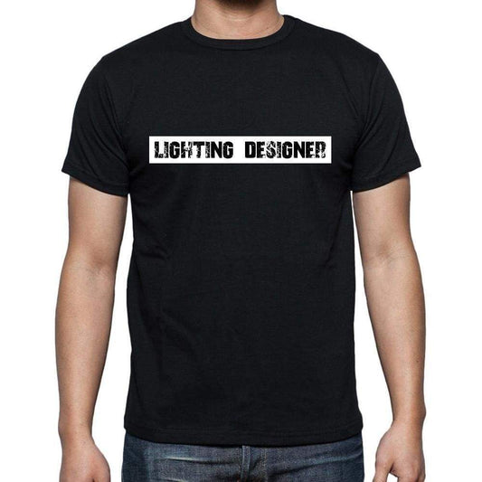 Lighting Designer T Shirt Mens T-Shirt Occupation S Size Black Cotton - T-Shirt