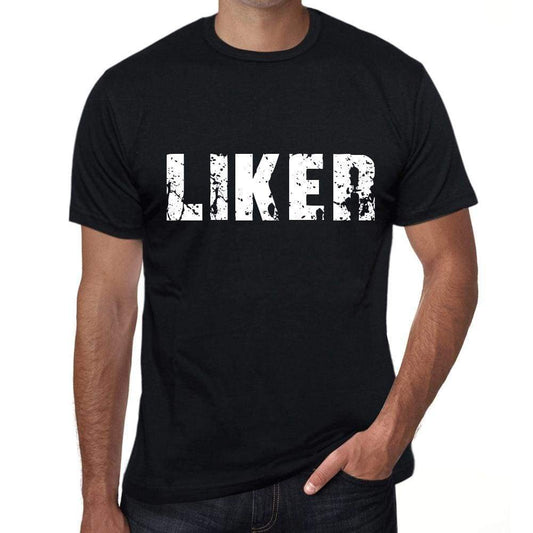 Liker Mens Retro T Shirt Black Birthday Gift 00553 - Black / Xs - Casual
