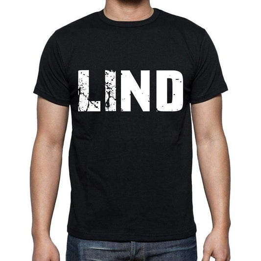 Lind Mens Short Sleeve Round Neck T-Shirt 00016 - Casual