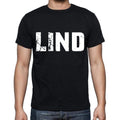 lind Men's Short Sleeve Round Neck T-shirt 00016