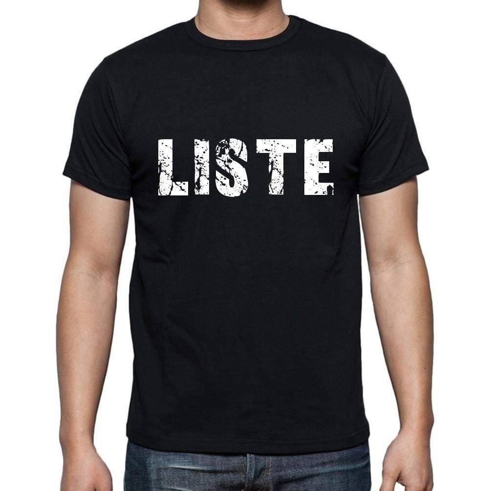 Liste French Dictionary Mens Short Sleeve Round Neck T-Shirt 00009 - Casual